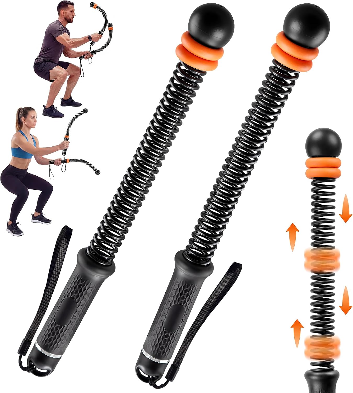 Battle Rope Exercise - Verstellbare Seillose Battle Ropes für das