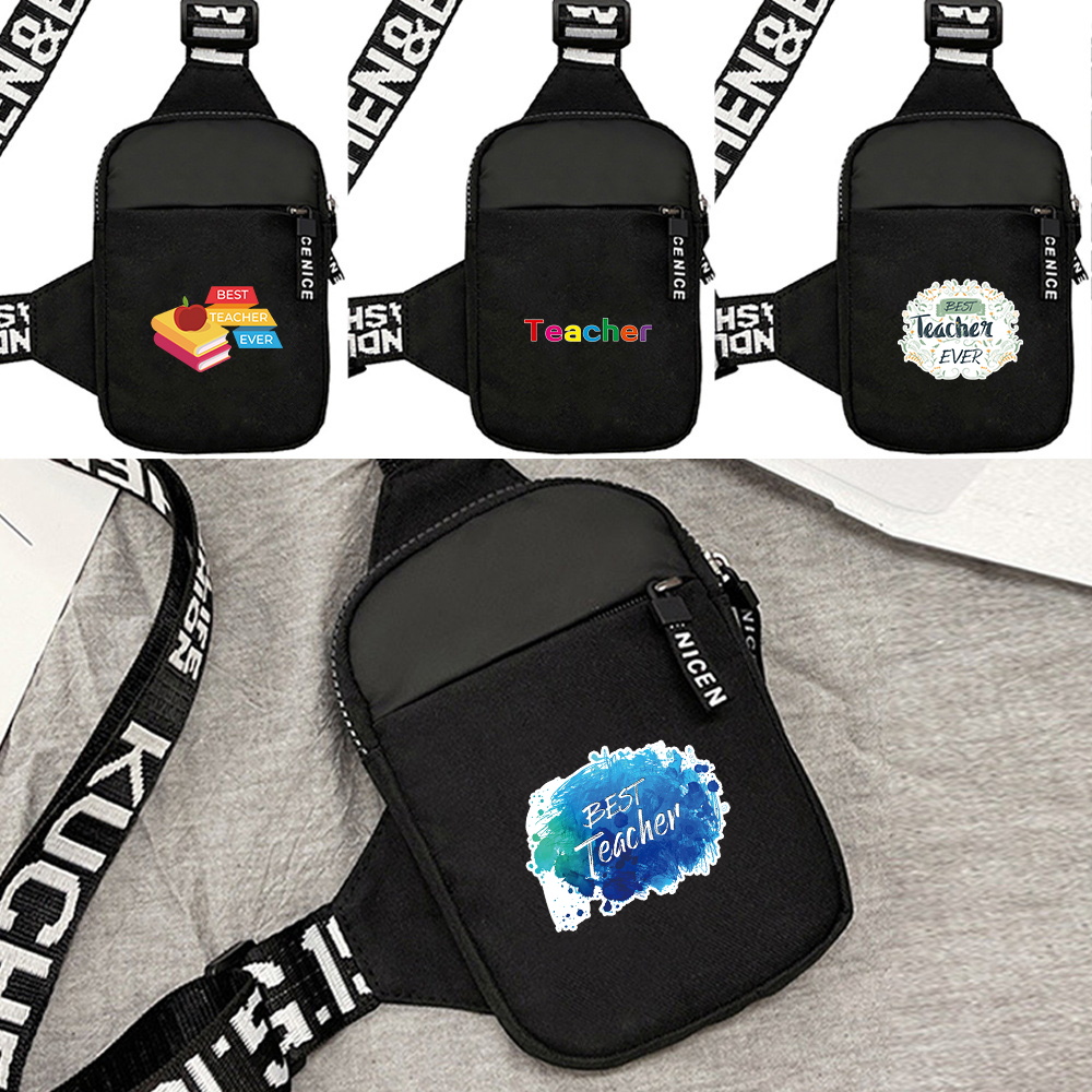Yoga Fitness Teacher - Brusttasche Trendige Herren-Umhängetasche für Reisen und