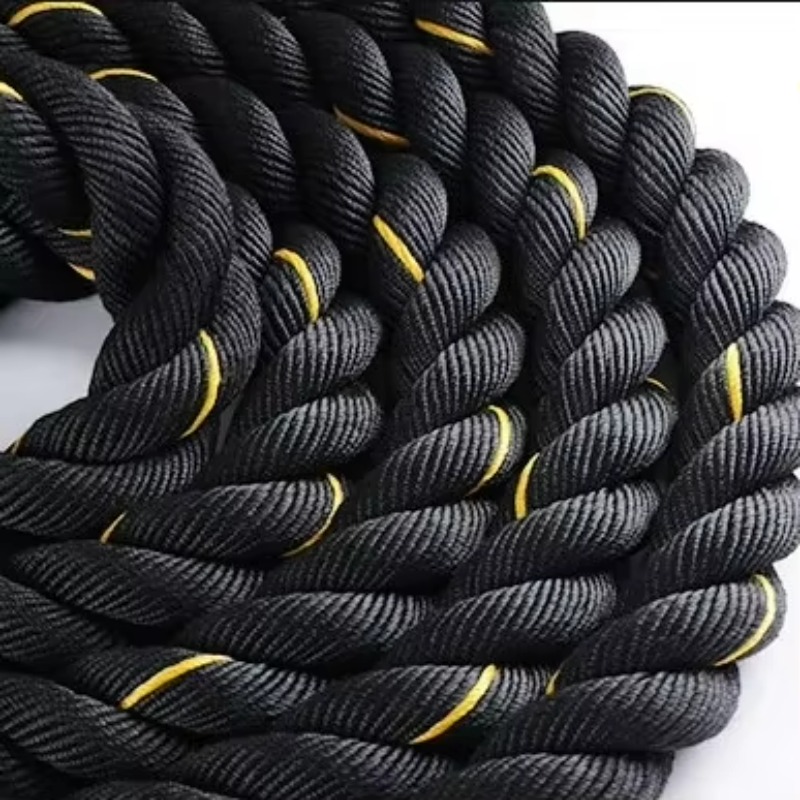 Battle Rope Exercise - Workout-Übungsseil, schweres Springseil mit Gewichten für