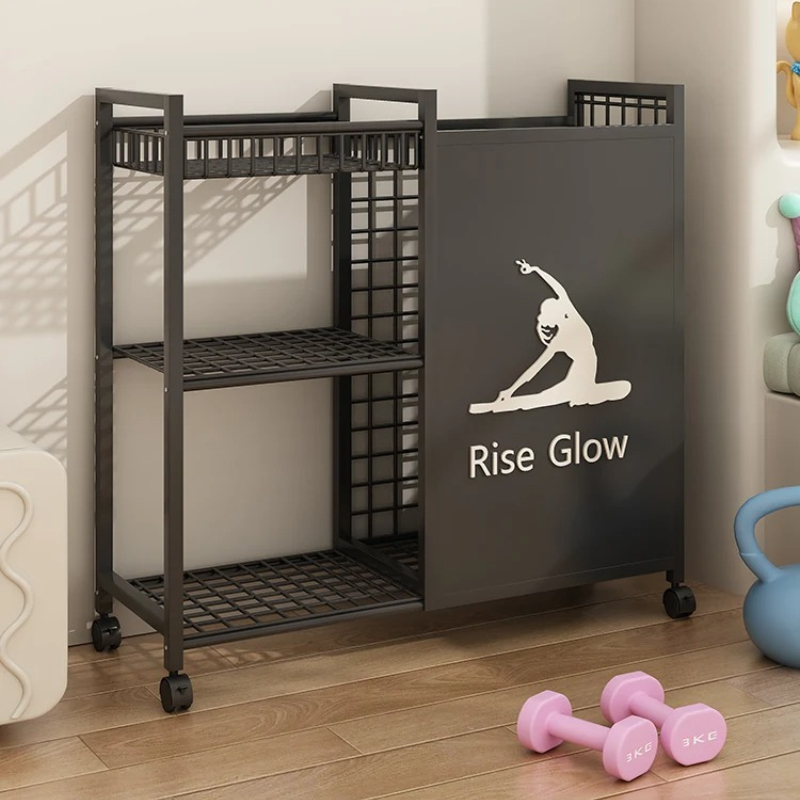 Yoga And Fitness Studio - Mobiler Fitnesswagen mit Rädern – Multi-Sport-Organizer
