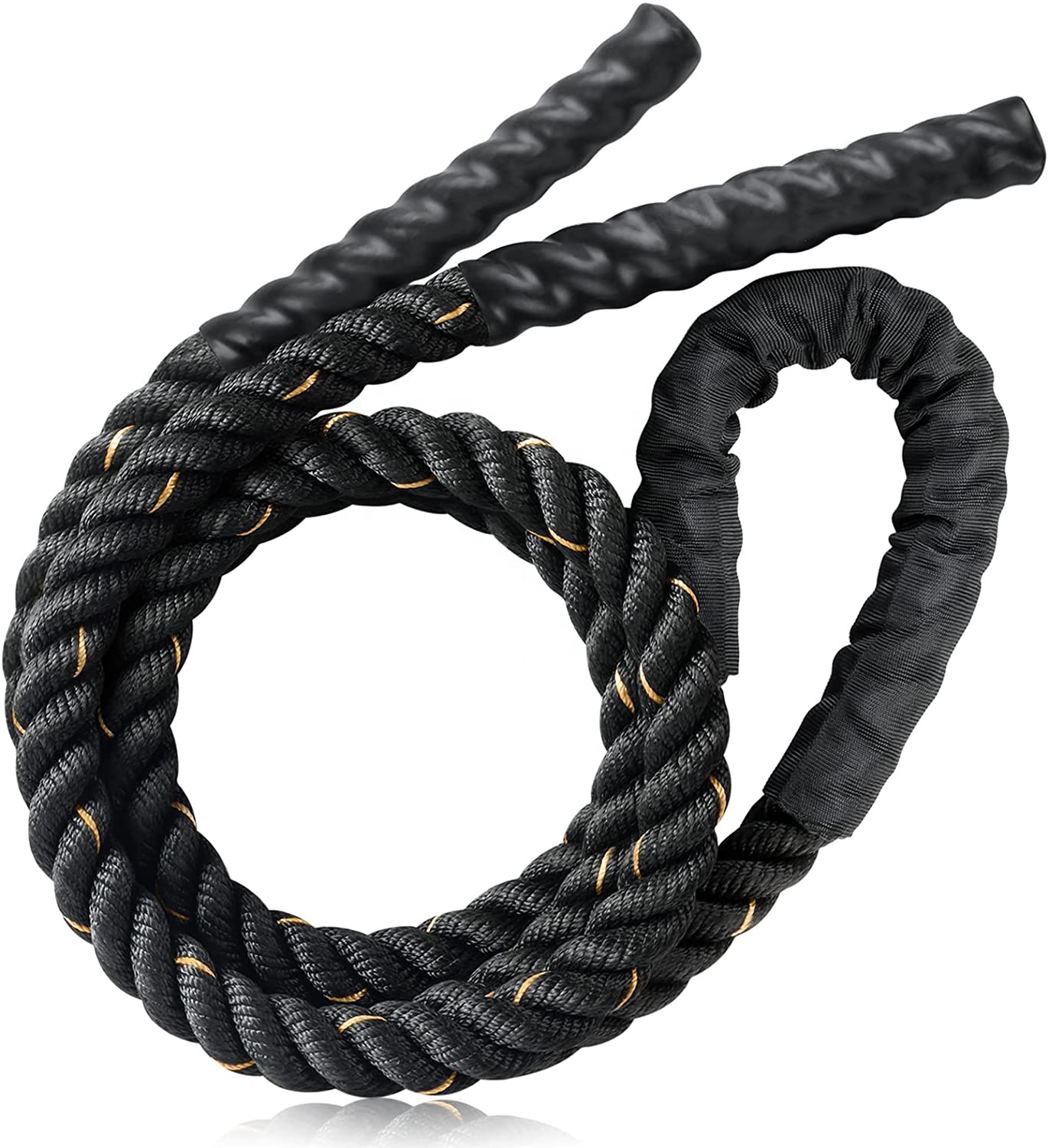 Battle Rope Exercise - Schweres Springseil für Fitness-Workout, Gewichtetes Springseil