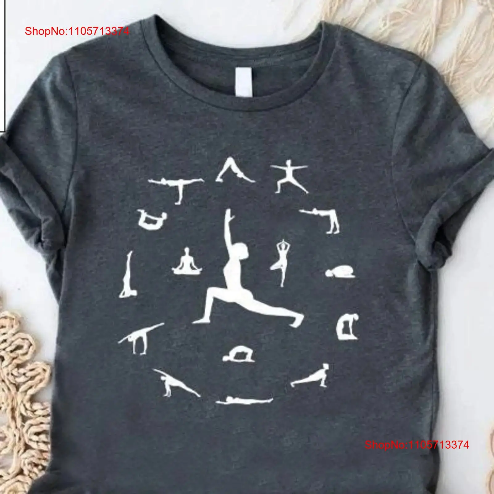 Yoga Fitness Teacher - Yoga-T-Shirt „Yogi Spiritual“ für Lehrer, Fitness-Lehrer,