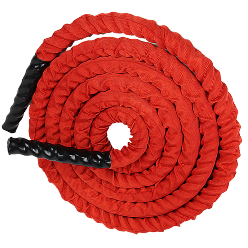 Battle Rope Exercise - Battle Rope mit Anker für Fitness-