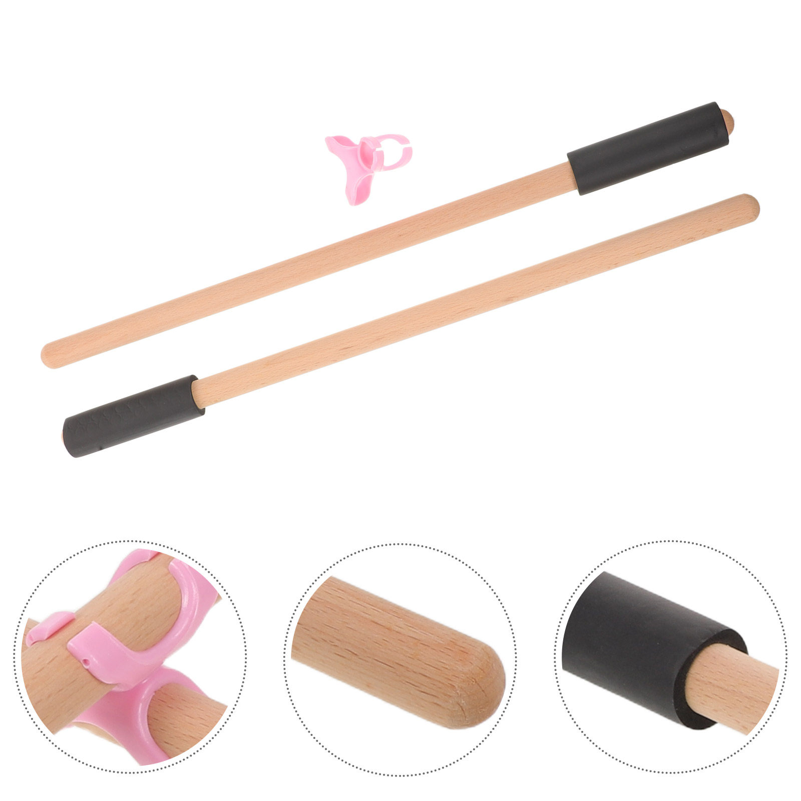 Posture Corrector Back - Yoga-Stab zur Haltungskorrektur, Holz-Dehnungsstab mit glatter