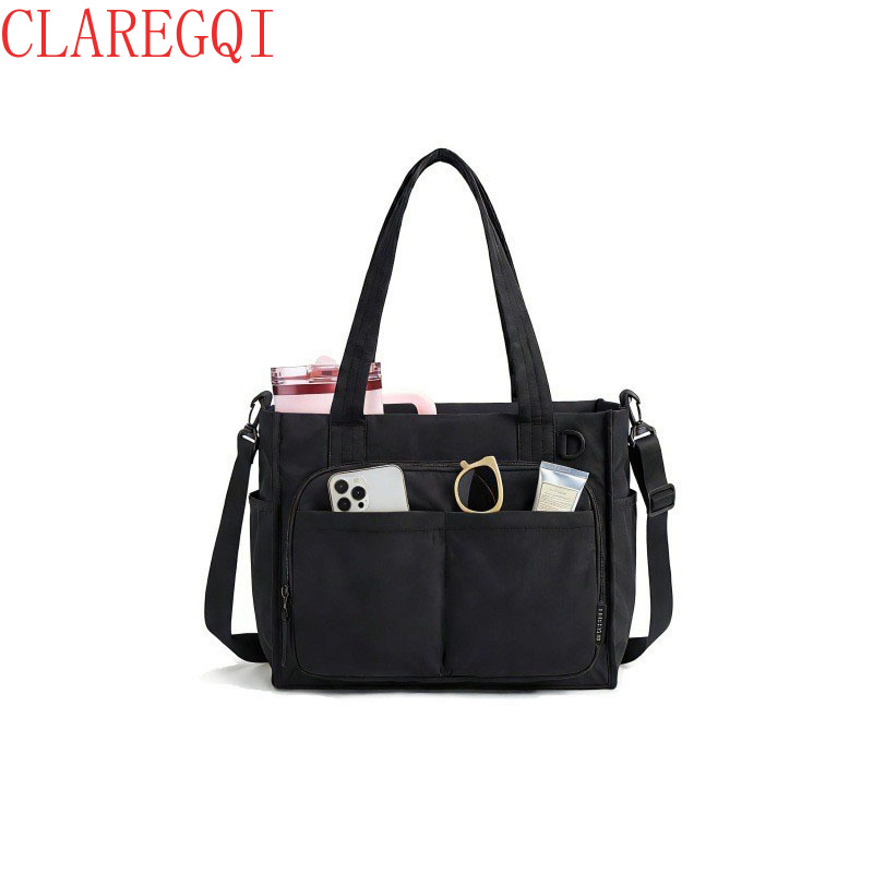Yoga Fitness Teacher - Damen Gesteppte Modische Kontrastfarbene Arbeits-Yoga-Sport-Fitness-Tasche Lehrer