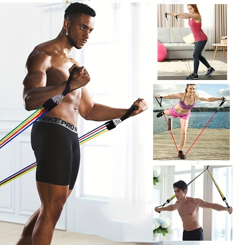 Widerstandsband-Set mit Türank – Battle Rope Exercise Bewertung und Preis