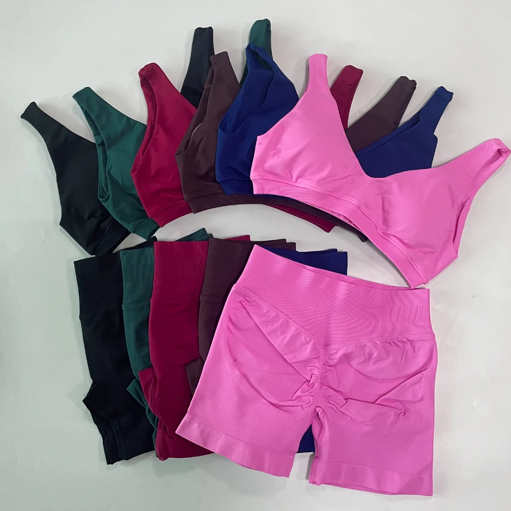 2-teiliges Nahtloses Yoga-Set  – Yoga Fitness Kleidung Bewertung und Preis