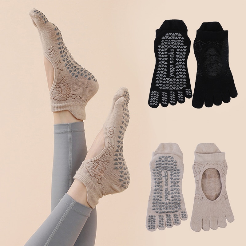 Frauen Yoga Zehen socken hochw – Yoga Dance & Fitness Center Llc Bewertung und Preis