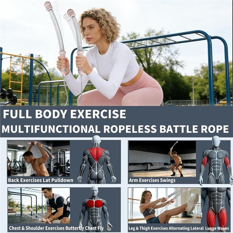 Dropship-Ropeless Battle Ropes – Battle Rope Exercise Bewertung und Preis
