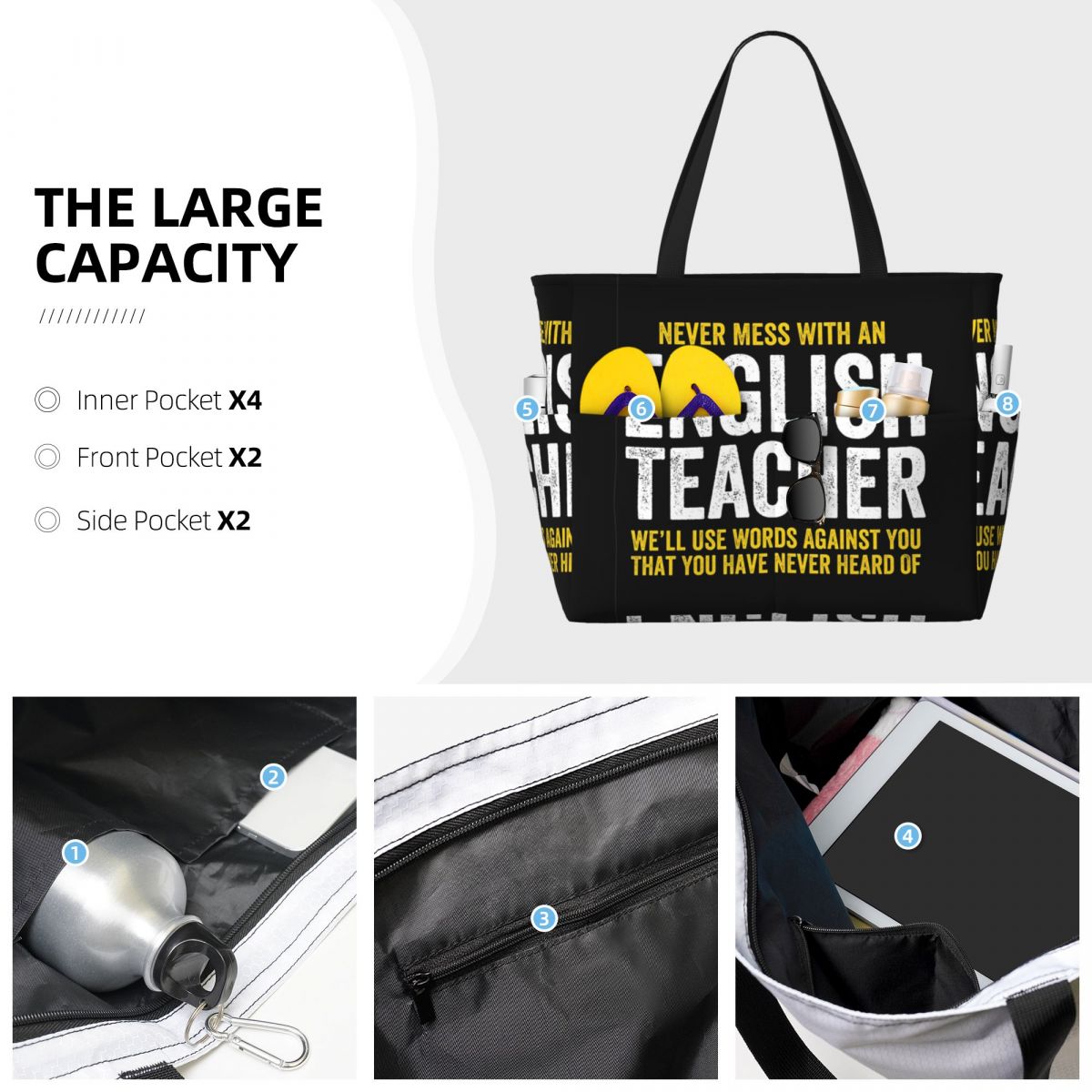 „Never Mess With An English Te – Yoga Fitness Teacher Bewertung und Preis