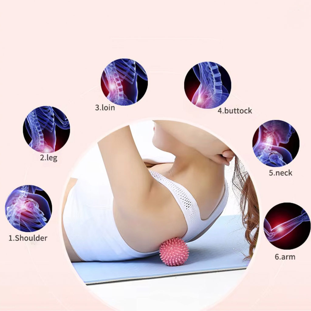 6CM Stacheliger Massageball, M – Yoga Fitness Ball Bewertung und Preis