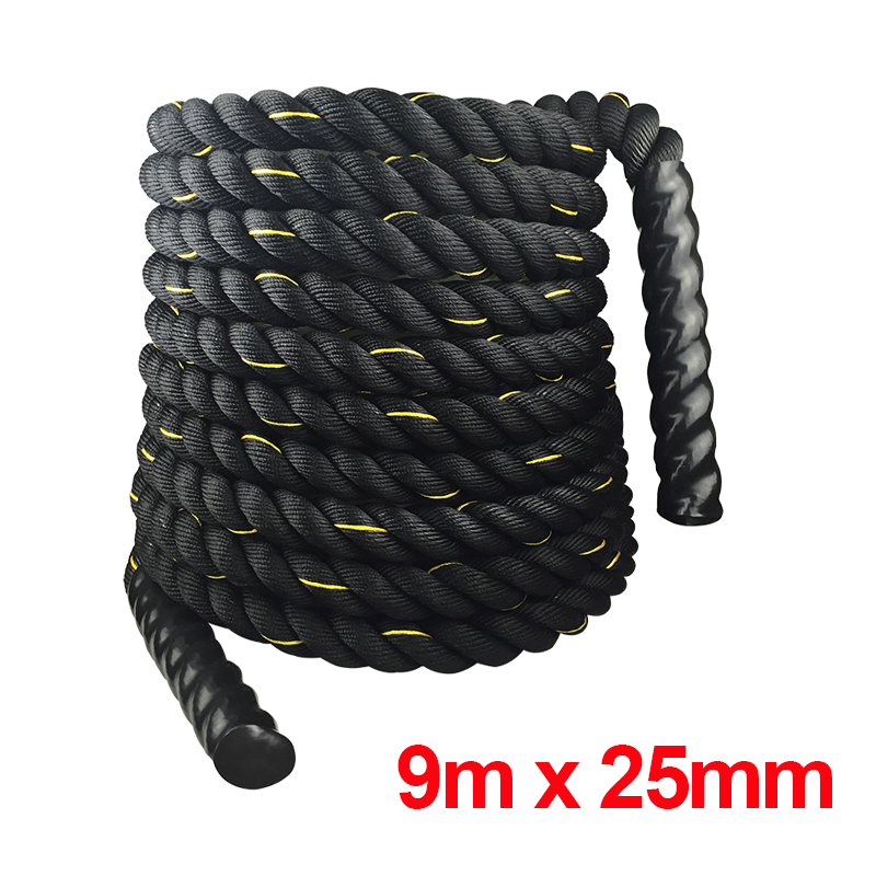 9M/12M/15M Fitness Battle Rope – Battle Rope Exercise Bewertung und Preis